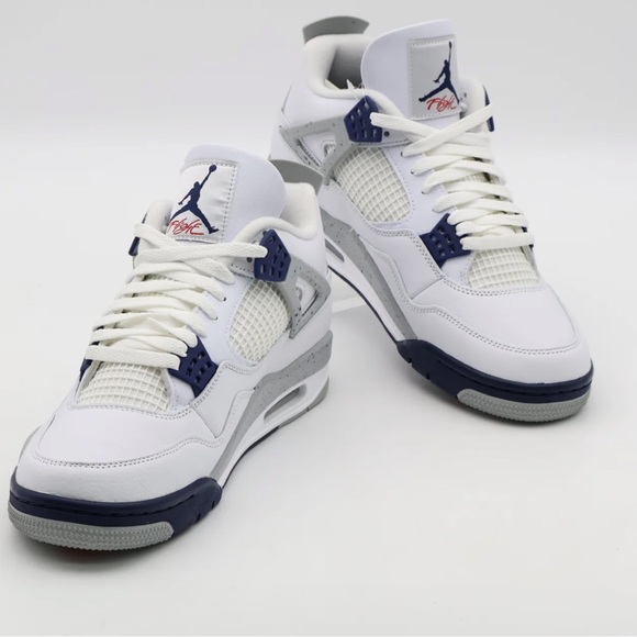 Jordan 4 Retro Midnight Navy DH6927-140 Men’s Size 10.5 - Picture 1 of 16
